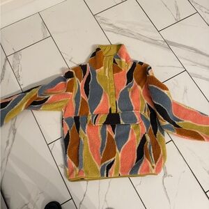 Billabong Women’s  Multicolor Fleece Jacket